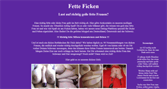 Desktop Screenshot of fette-ficken.com